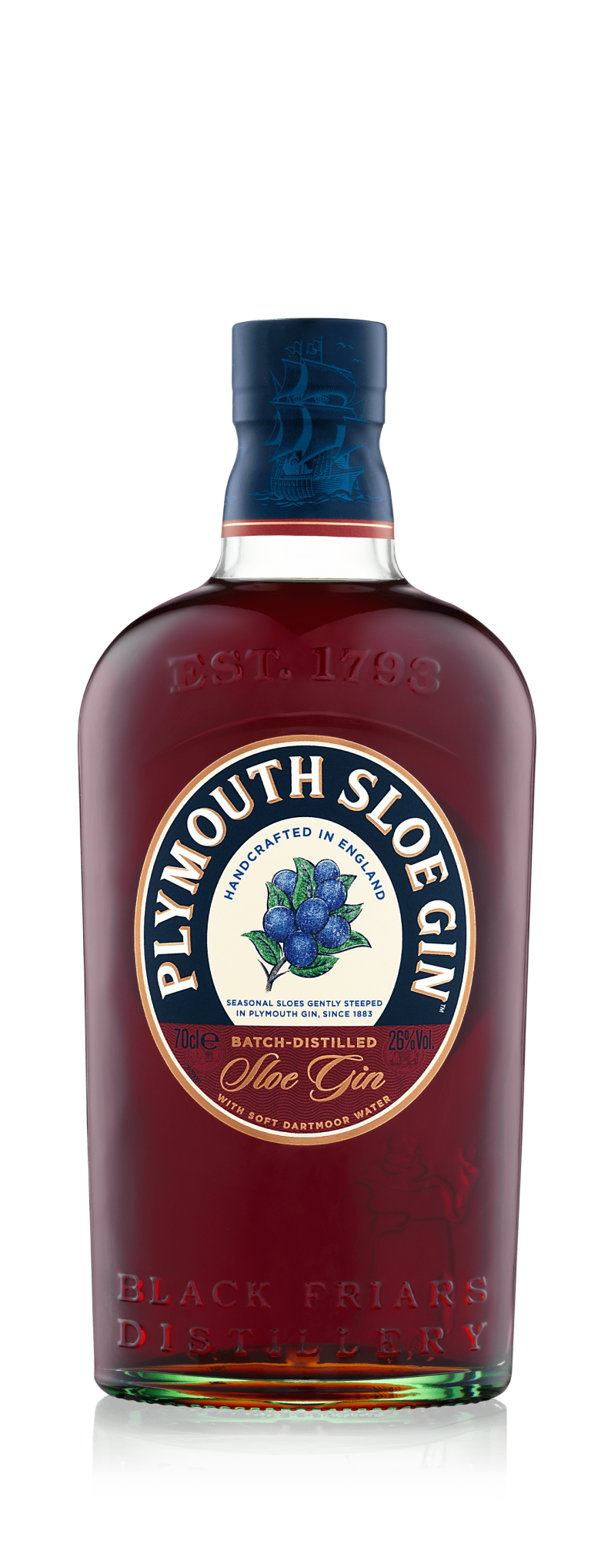 Our gins Plymouth Gin